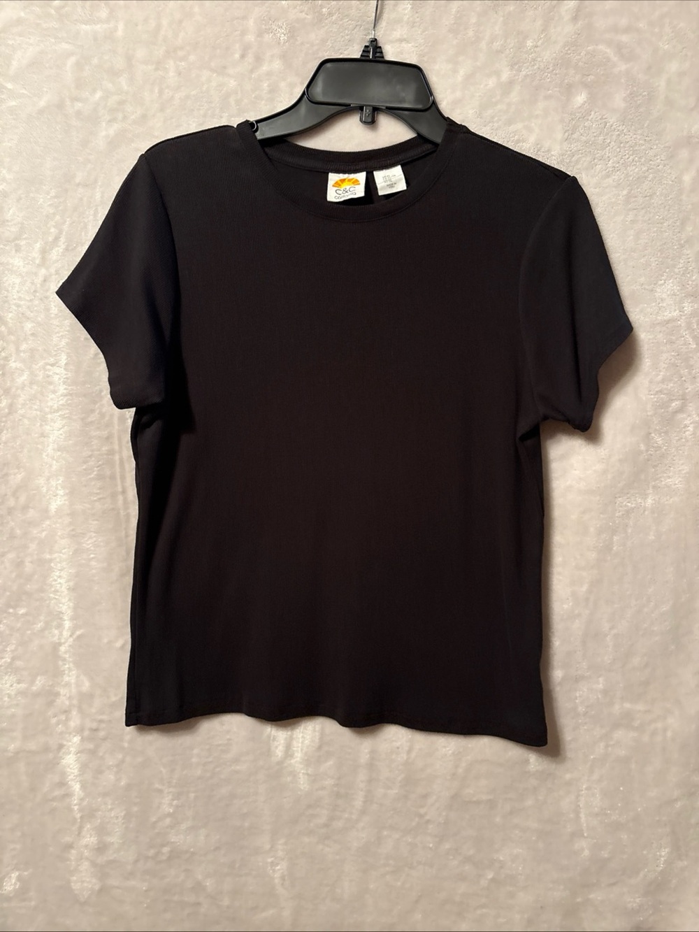 C&C California Black Short Sleeve Crewneck Tee